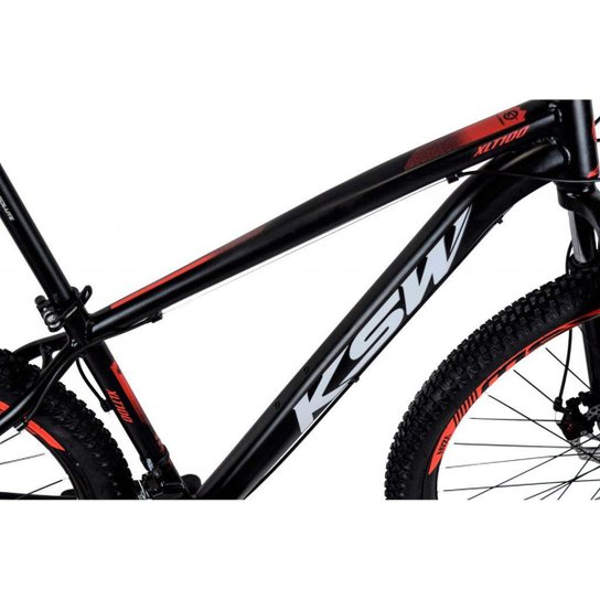 Bicicleta Aro 29 Ksw - 24V - Cambios Index