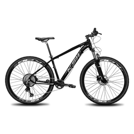 Bicicleta Aro 29 KSW XLT 100 em Aluminio 1x12 Velocidades uspensão com Trava no Guidão/Remota