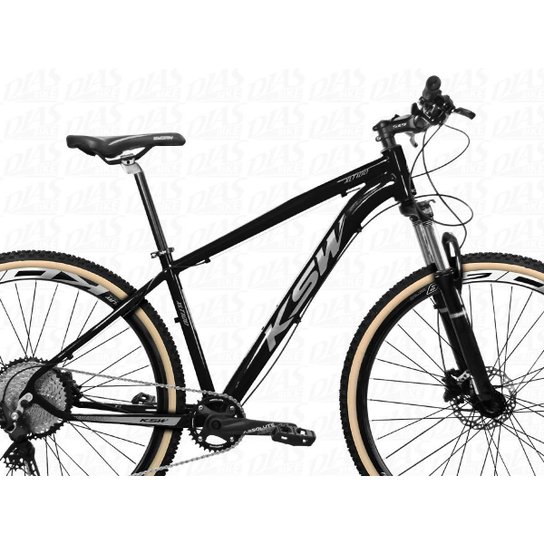 Bicicleta Aro 29 KSW XLT 12 Velocidades Deore F. Hidráulico