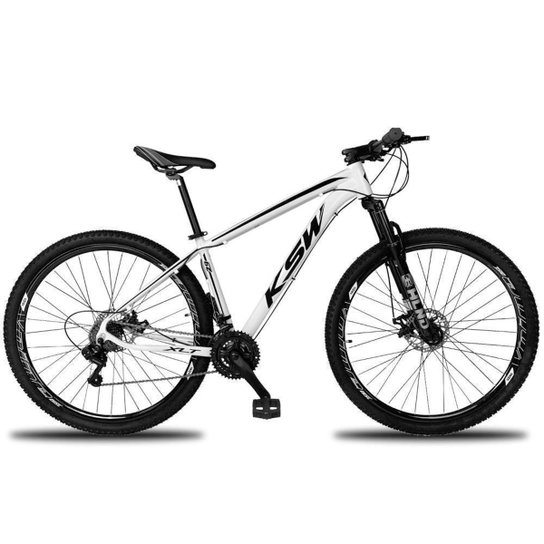Bicicleta Aro 29 KSW xlt 24 Marchas Shimano e Freios a Disco