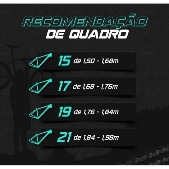Bicicleta Aro 29 KSW xlt 24 Marchas Shimano e Freios a Disco