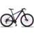 Bicicleta Aro 29 KSW xlt 24 Marchas Shimano e Freios a Disco - Azul+Rosa