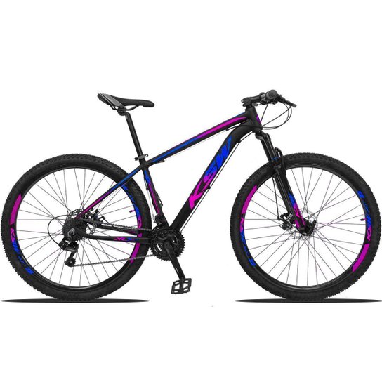 Bicicleta Aro 29 KSW xlt 24 Marchas Shimano e Freios a Disco