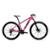 Bicicleta Aro 29 KSW xlt 24 Marchas Shimano e Freios a Disco - Rosa+Preto