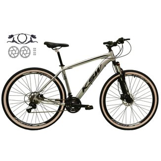 Bicicleta Aro 29 Ksw Xlt Alumínio 24v Freios a Disco hidráulicos(óleo) Suspensão Diant.