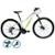 Bicicleta Aro 29 Ksx Feminino 24 Velocidades Cambios Shimanos - Branco+Amarelo