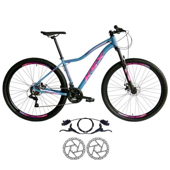 Bicicleta Aro 29 Ksx Feminino Freios Hidraulicos Avançados 24V