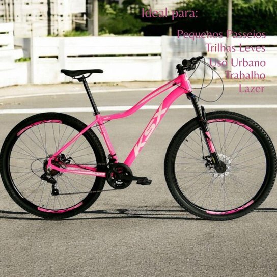 Bicicleta Aro 29 Ksx Feminino Freios Mecanicos 21v
