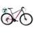 Bicicleta Aro 29 Ksx Freios á Disco Cambio Traseiro Shimano 24 Velocidades - Grafite+Rosa
