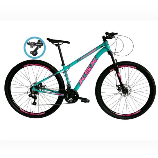 Bicicleta Aro 29 Ksx Freios á Disco Cambio Traseiro Shimano