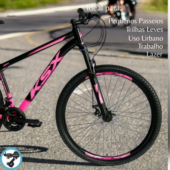 Bicicleta Aro 29 Ksx Freios á Disco Cambio Traseiro Shimano