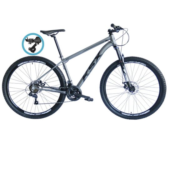 Bicicleta Aro 29 Ksx Freios á Disco Cambio Traseiro Shimano