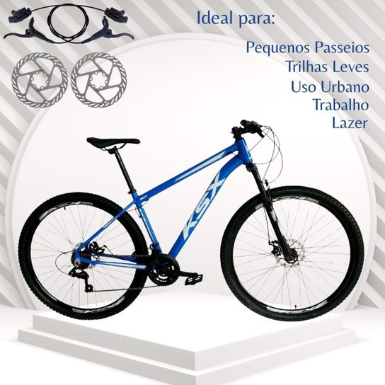 Bicicleta Aro 29 Ksx Freios Hidraulicos 24 Velocidades