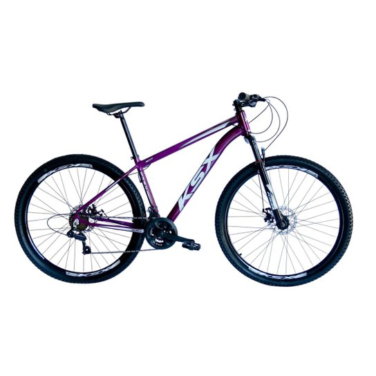 Bicicleta Aro 29 Ksx Sd7 21v Cabeamento Interno Alumínio Freios a Disco Suspensão Dianteira