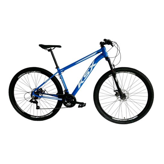 Bicicleta Aro 29 Ksx Sd7 21v Cabeamento Interno Alumínio Freios a Disco Suspensão Dianteira