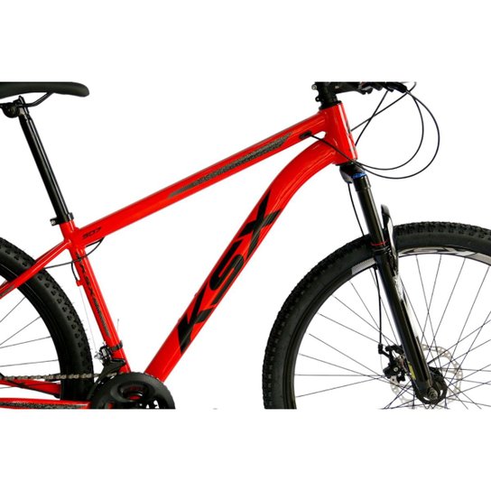Bicicleta Aro 29 Ksx Sd7 21v Cabeamento Interno Alumínio Freios a Disco Suspensão Dianteira