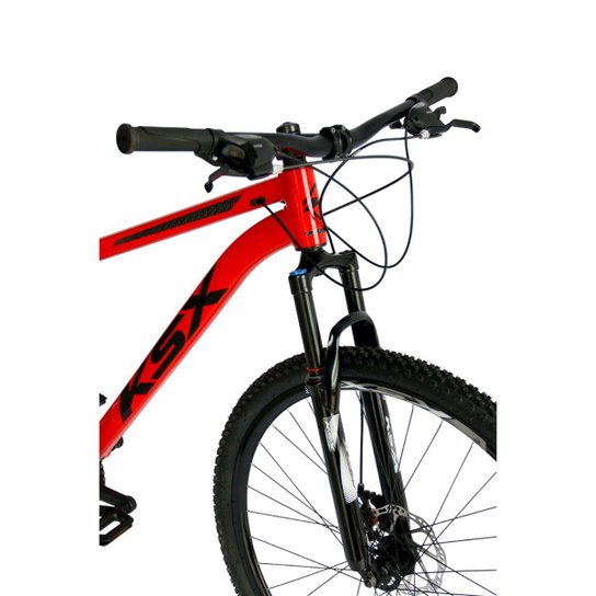 Bicicleta Aro 29 Ksx Sd7 21v Cabeamento Interno Alumínio Freios a Disco Suspensão Dianteira