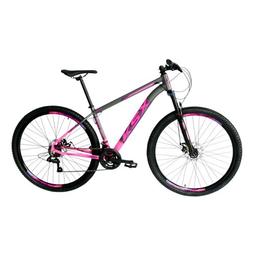 Bicicleta Aro 29 Ksx Sd7 21v Cabos Internos Alumínio Freios a Disco Suspensão Dianteira