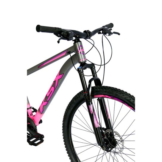 Bicicleta Aro 29 Ksx Sd7 21v Cabos Internos Alumínio Freios a Disco Suspensão Dianteira