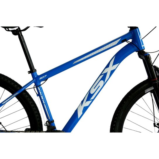 Bicicleta Aro 29 Ksx Sd7 21v Cabos Internos Alumínio Freios a Disco Suspensão Dianteira