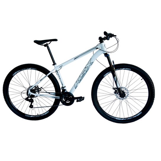 Bicicleta Aro 29 Ksx Sd7 21v Cabos Internos Alumínio Freios a Disco Suspensão Dianteira