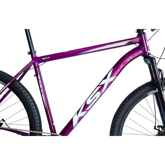 Bicicleta Aro 29 Ksx Sd7 Alumínio 12v Freio a Disco Hidráulico K7 11/50 Garfo com Trava Kit 1x12