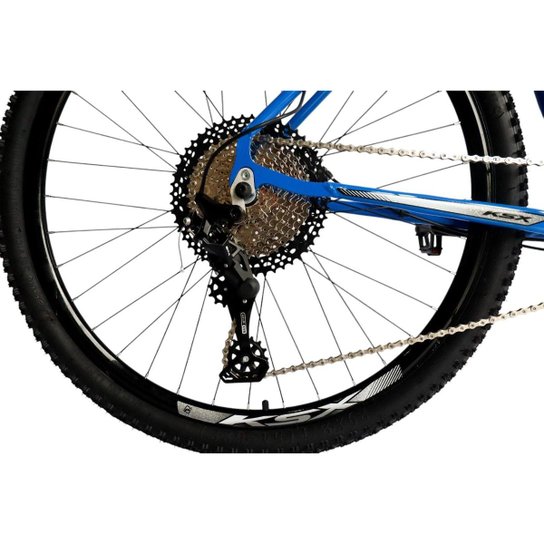 Bicicleta Aro 29 Ksx Sd7 Alumínio 12v Freio a Disco Hidráulico K7 11/50 Garfo com Trava Kit 1x12