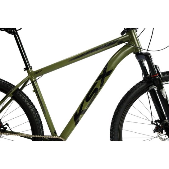 Bicicleta Aro 29 Ksx Sd7 Alumínio 12v Freio a Disco Hidráulico K7 11/50 Garfo com Trava Kit 1x12