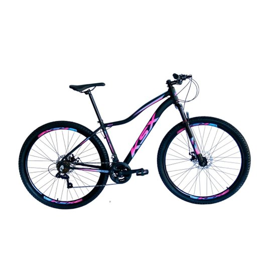 Bicicleta Aro 29 Ksx Sd7 Feminina 21v Cabos Internos Alumínio Freios a Disco Suspensão Dianteira