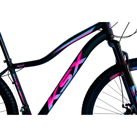 Bicicleta Aro 29 Ksx Sd7 Feminina 21v Cabos Internos Alumínio Freios a Disco Suspensão Dianteira