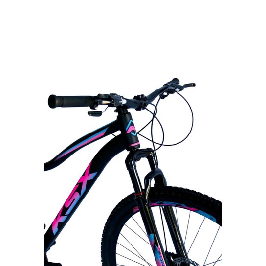 Bicicleta Aro 29 Ksx Sd7 Feminina 21v Cabos Internos Alumínio Freios a Disco Suspensão Dianteira