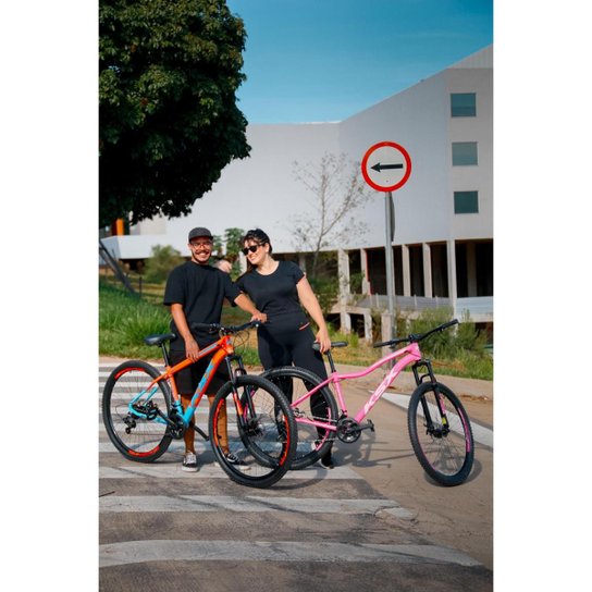 Bicicleta Aro 29 Ksx Sd7 Feminina 21v Cabos Internos Alumínio Freios a Disco Suspensão Dianteira