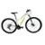 Bicicleta Aro 29 Ksx Sd7 Feminina 21v Cabos Internos Alumínio Freios a Disco Suspensão Dianteira - Branco+Amarelo