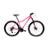 Bicicleta Aro 29 Ksx Sd7 Feminina Alumínio 21v Cabeamento Interno Freios a Disco Suspensão Dianteira - Rosa+Branco