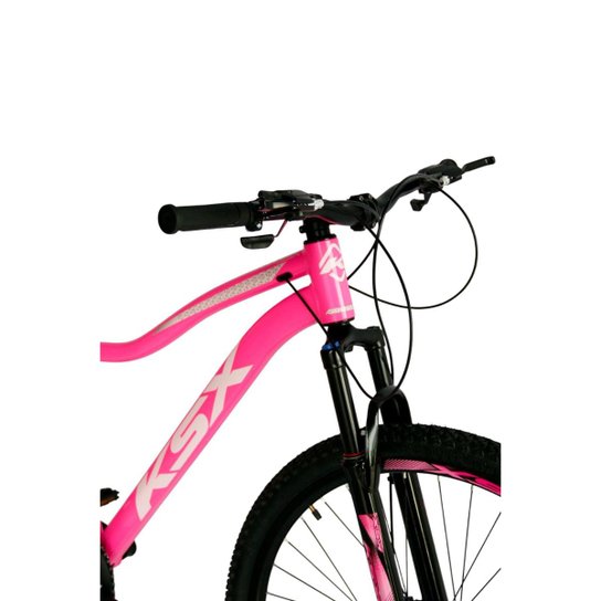Bicicleta Aro 29 Ksx Sd7 Feminina Alumínio 21v Cabeamento Interno Freios a Disco Suspensão Dianteira