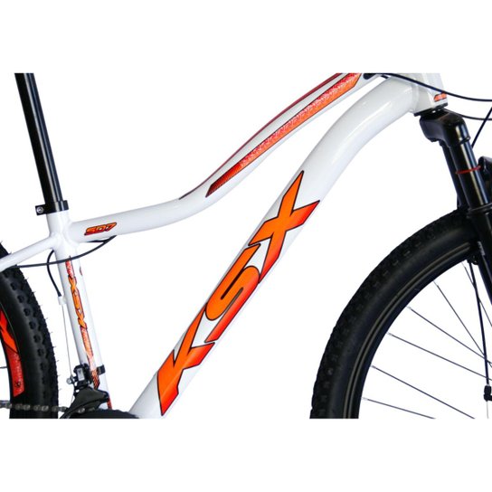 Bicicleta Aro 29 Ksx Sd7 Feminina Alumínio 21v Cabeamento Interno Freios a Disco Suspensão Dianteira