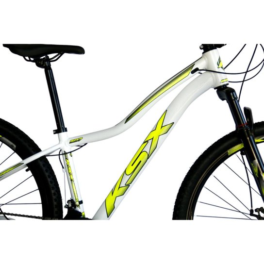 Bicicleta Aro 29 Ksx Sd7 Feminina Alumínio 21v Cabeamento Interno Freios a Disco Suspensão Dianteira