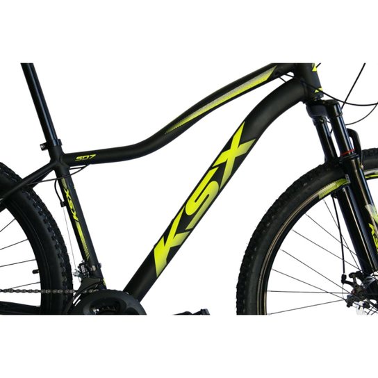 Bicicleta Aro 29 Ksx Sd7 Feminina Alumínio 21v Cabeamento Interno Freios a Disco Suspensão Dianteira