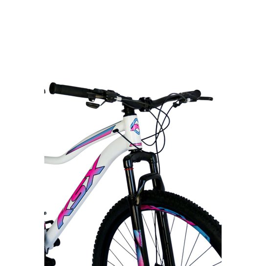 Bicicleta Aro 29 Ksx Sd7 Feminina Alumínio 21v Cabos Internos Freios a Disco Suspensão Dianteira