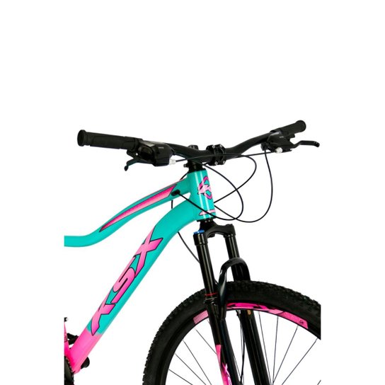 Bicicleta Aro 29 Ksx Sd7 Feminina Alumínio 21v Cabos Internos Freios a Disco Suspensão Dianteira