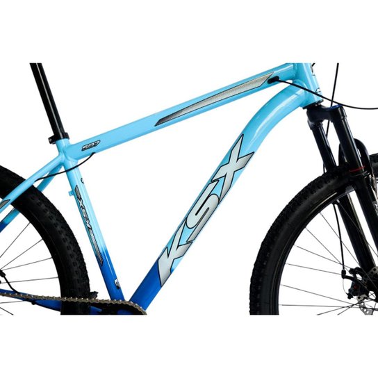 Bicicleta Aro 29 Ksx Sd7 Mtb Aluminio 12v Garfo com Trava K7 Freio a Disco Hidráulico Kit 1x12