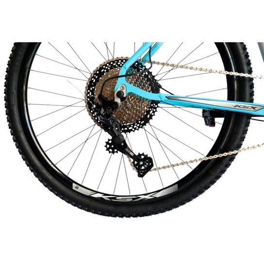 Bicicleta Aro 29 Ksx Sd7 Mtb Aluminio 12v Garfo com Trava K7 Freio a Disco Hidráulico Kit 1x12