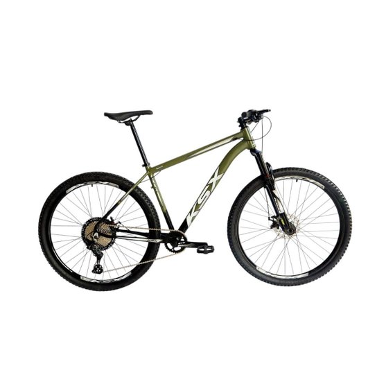 Bicicleta Aro 29 Ksx Sd7 Mtb Aluminio 12v Garfo com Trava K7 Freio a Disco Hidráulico Kit 1x12