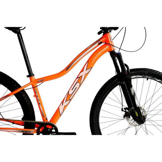 Bicicleta Aro 29 Mtb Ksx Sd7 Feminina 12v Garfo com Trava K7 11/50 Freio a Disco Hidráulico Kit 1x12
