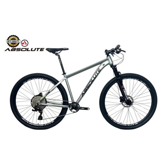 Bicicleta Aro 29 Nero 5 Peças Inteira Absolute 12v Garfo com Trava k7 11/52 Freio a Disco Hidráulico