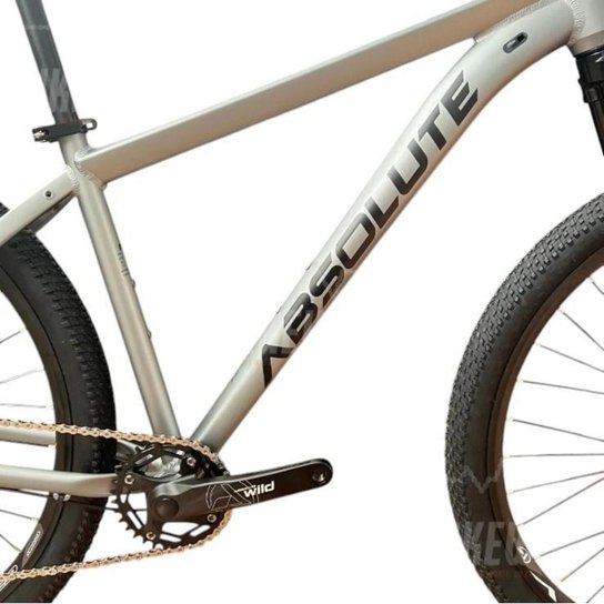 Bicicleta Aro 29 Nero 5 Peças Inteira Absolute 12v Garfo com Trava k7 11/52 Freio a Disco Hidráulico