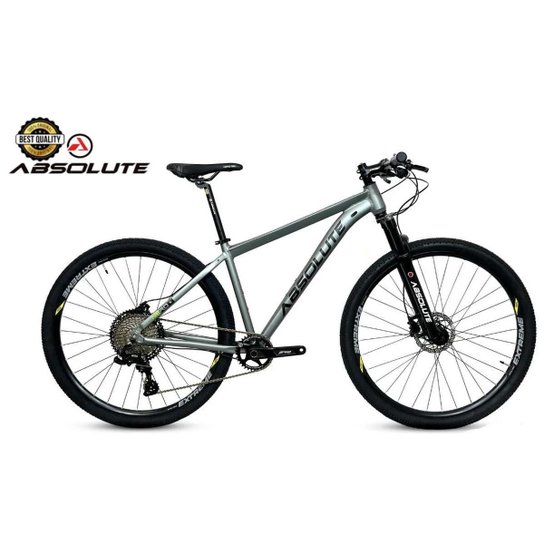 Bicicleta Aro 29 Nero 5 Peças Inteira Absolute 12v Hollowtech Garfo Trava Remota k7 Freio Hidráulico