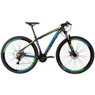 Bicicleta Aro 29 Rino Everest 24V - Cambios Index - Freio Hidraulico - Trava