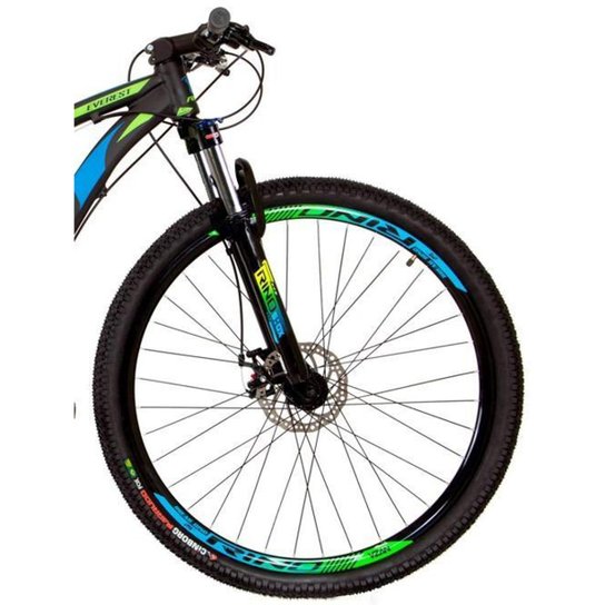 Bicicleta Aro 29 Rino Everest 24V - Cambios Index - Freio Hidraulico - Trava