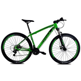 Bicicleta Aro 29 Rino Everest 24V - Cambios Index - Freio Hidraulico - Trava